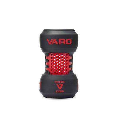 Varo COR Bat Training Weight, 20oz, for Baseball (MLB Authentic) - Classic Weight Feel - Improve Your On-Deck Swings and Power, Cushion Fit Eliminates Abrasion on The Bat - Red/Graphite