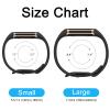 3 Pack Sport Bands Compatible with Fitbit Charge 5 Bands & Fitbit Charge 6 Bands, Classic Soft Wristbands for Fitbit Charge 5/6 Fitness Tracker (Small,Black/Blue Gray/White) view 2