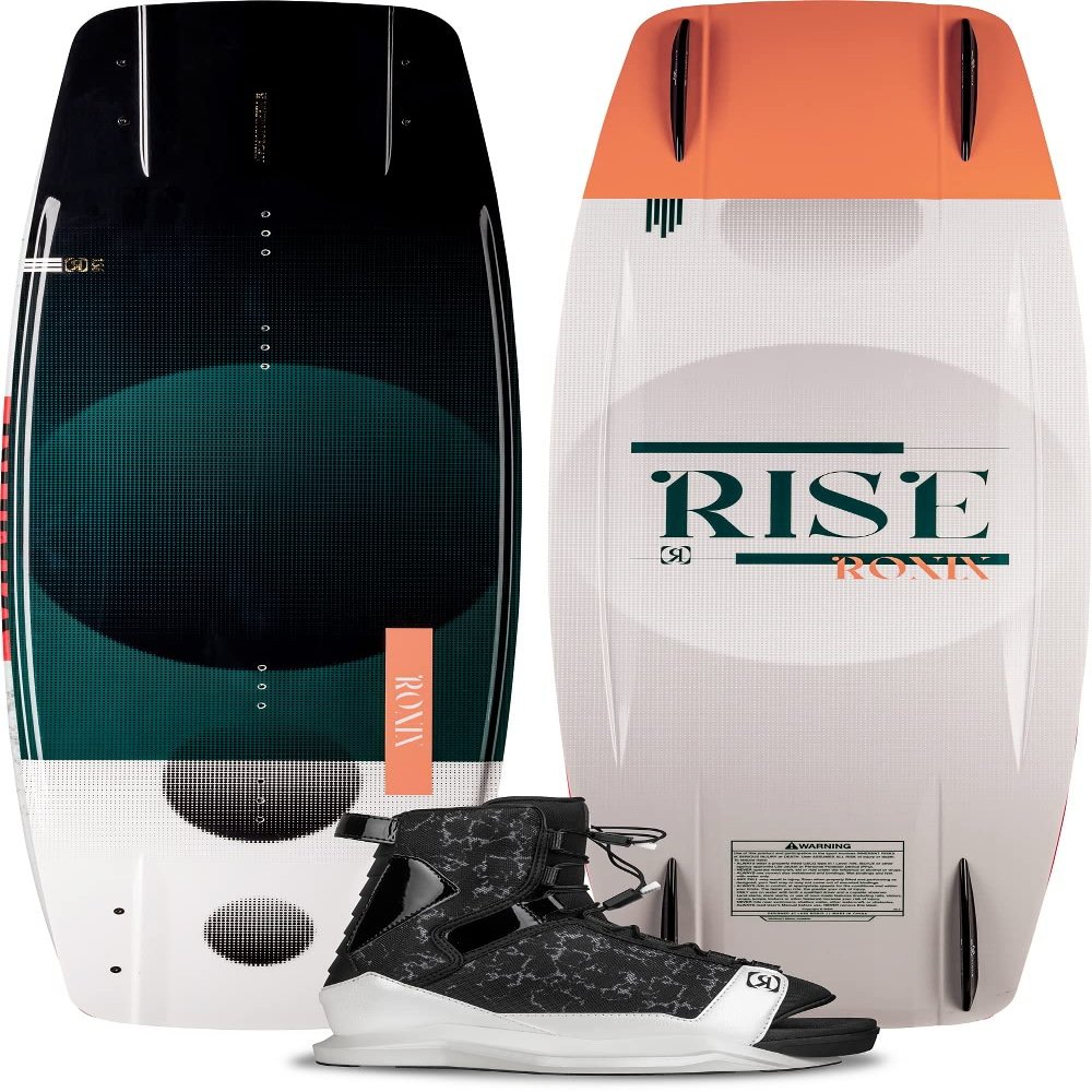 Ronix Wakeboard Package 132 - Rise Wakeboard w/Halo Boot - 8-10.5
