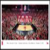 Nebraska Women's Volleyball - 40.25x13.75-inch Standard Framed Print by Blakeway Panoramas view 1