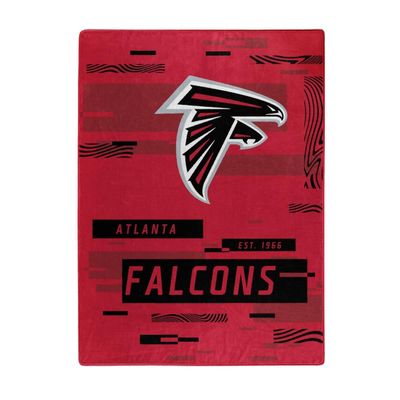 NORTHWEST ENTERPRISES NFL Atlanta Falcons 60"x80" Digitize Design Plush Raschel Thow Blanket