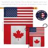 World Cup Canada USA Friendship Flag American Banner Pack Patio Lawn Garden Patriotic Outdoor Decorations Indoor Tapestry Yard Sign Art FIFA Gifts Sports Fan Trophy Soccer Game Football Made in USA view 4