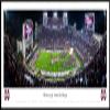 Mississippi State Football (Night) - 40.25x13.75-inch Standard Framed Print by Blakeway Panoramas view 1