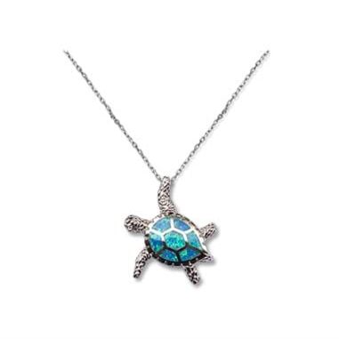 Opal Turtle Necklace Luxury Box Beautiful and heartfelt gift jewelry for your Mom.