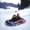 Slippery Racer Inflatable Toboggan Snow Sled for Kids with Reinforced Side Handles. view 4