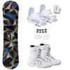 Symbolic Arctic Snowboard & White Bindings & Northwave Boots H125 Men 8-8.5 (Euro 40.5) Complete Package (Boot Fits Men 8-8.5 (Euro 40.5), 136cm Arctic Rocker Board) view 1
