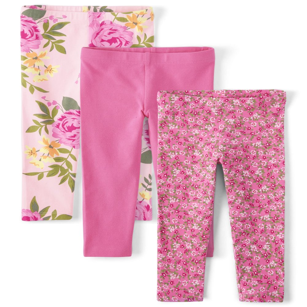 The Children's Place,and Toddler Girls Leggings,French Rose,18-24 Monts