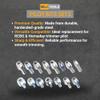 McJ Tools Reloading Case Trimmer Pilot Set of 15 most popular sizes: 22, 24,25, 27, 28, 30, 32, 33, 9mm, 37, 416, 44, 45, 475, 50 cal (shaft 3/16") view 3