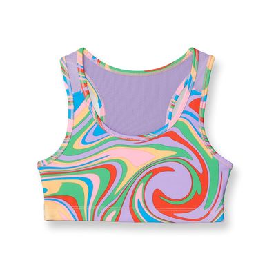Sports Bra, Stretchy Sports Bras for Girls, Racerback Sports Bra for Girls