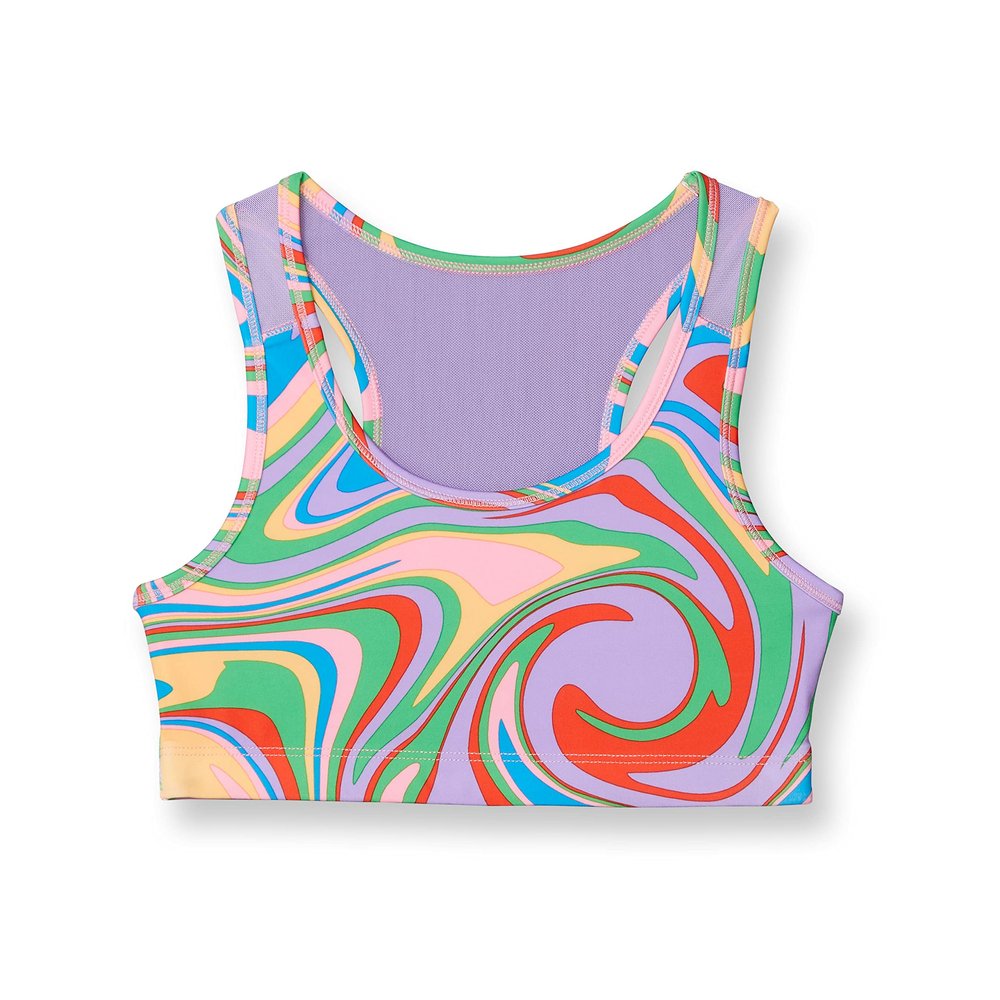 Sports Bra, Stretchy Sports Bras for Girls, Racerback Sports Bra for Girls