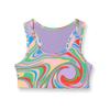 Sports Bra, Stretchy Sports Bras for Girls, Racerback Sports Bra for Girls view 1