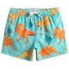 maamgic Boys Swim Trunks Stretch Quick Dry Swim Shorts Kids Bathing Suits Toddler Boy Swimsuit Swimwear Dinosaur Green 10/12 view 1