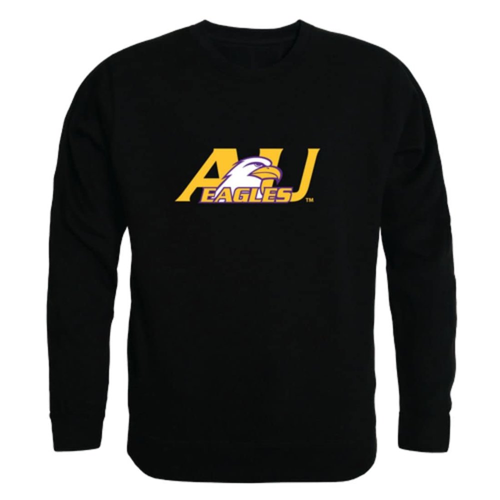 W Republic Ashland University Eagles Collegiate Fleece Crewneck Pullover Sweatshirt Black XX-Large