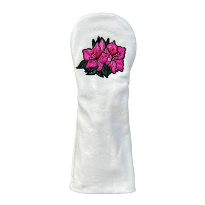 Azalea Hand Embroidered Fairway Wood Golf Club Headcover by Sunfish