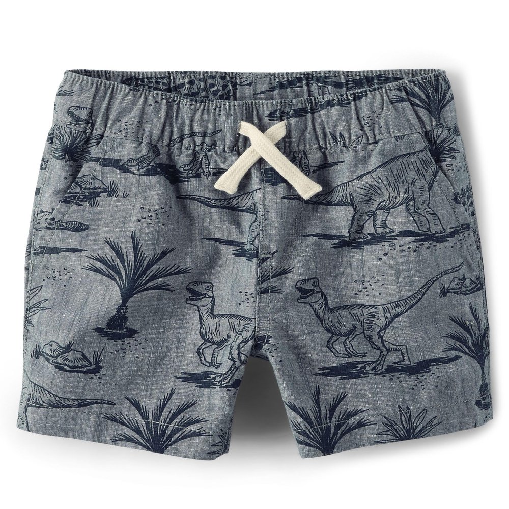 The Children's Place,And Toddler Boys Pull on Jogger Shorts,Baby-Boys,Federalblu,6-9 Months