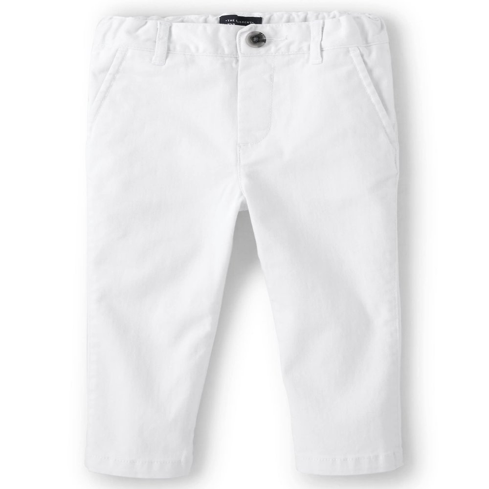 The Children's Place Toddler Boys Chino Pants, Simply White