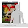 World Cup Canadian Tapestry Burlap Banner Home Decor Wall Art Patio Lawn Front Porch Room Decorations Outdoor Flags Yard Signs FIFA Soccer Gifts Sports Fan Party Trophy Game Football Goal Made In USA view 2