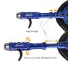 xxiaojun Adjustable Wristband Release, Index Finger Release, Composite Bow, 360 Degree rotatable Jaws, Automatic Closure, Bow and Arrow Archery Accessories, Archery Release Aids (Blue) view 3