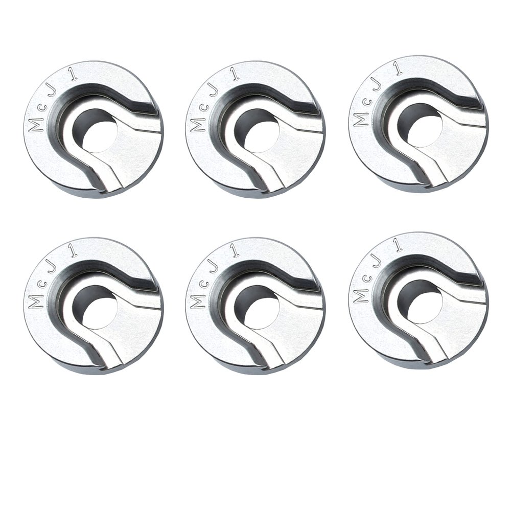 McJ Tools Reloading Cartridge Shell Holders #1 6pack