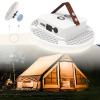 Tent Light Rechargeable Hanging Flashlight Ultra Bright Led Camping Lantern with Waterproof Portable Tent Lamp for Camping Emergency Usage(Infinite Dimming) view 1