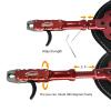 xxiaojun Adjustable Wristband Release, Index Finger Release, Composite Bow, 360 Degree rotatable Jaws, Automatic Closure, Bow and Arrow Archery Accessories, Archery Release Aids (red) view 3