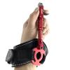 xxiaojun Adjustable Wristband Release, Index Finger Release, Composite Bow, 360 Degree rotatable Jaws, Automatic Closure, Bow and Arrow Archery Accessories, Archery Release Aids (red) view 4