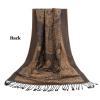 Ciormis Womens Pashmina Scarf, Elegant Sliky Shawls and Wraps for Evening Party Dresses(US-Camel view 4