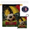 World Cup Belgian Tapestry Burlap Banner Home Decor Wall Art Patio Lawn Front Porch Room Decorations Outdoor Flags Yard Signs FIFA Soccer Gifts Sports Fan Party Trophy Game Football Goal Made In USA view 4