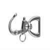 2/4Pcs Stainless Steel 316 Swivel Snap Shackle Quick Connect Shackle, 77x26mm Heavy Duty Snap Hook for Sailboat Spinnaker Halyard (2) view 2