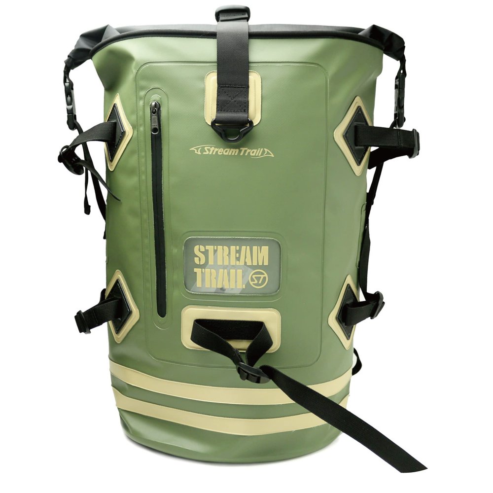 Streamtrail Waterproof Backpack, Dry Tank, 10.9 gal (40 L), Stripe Renager