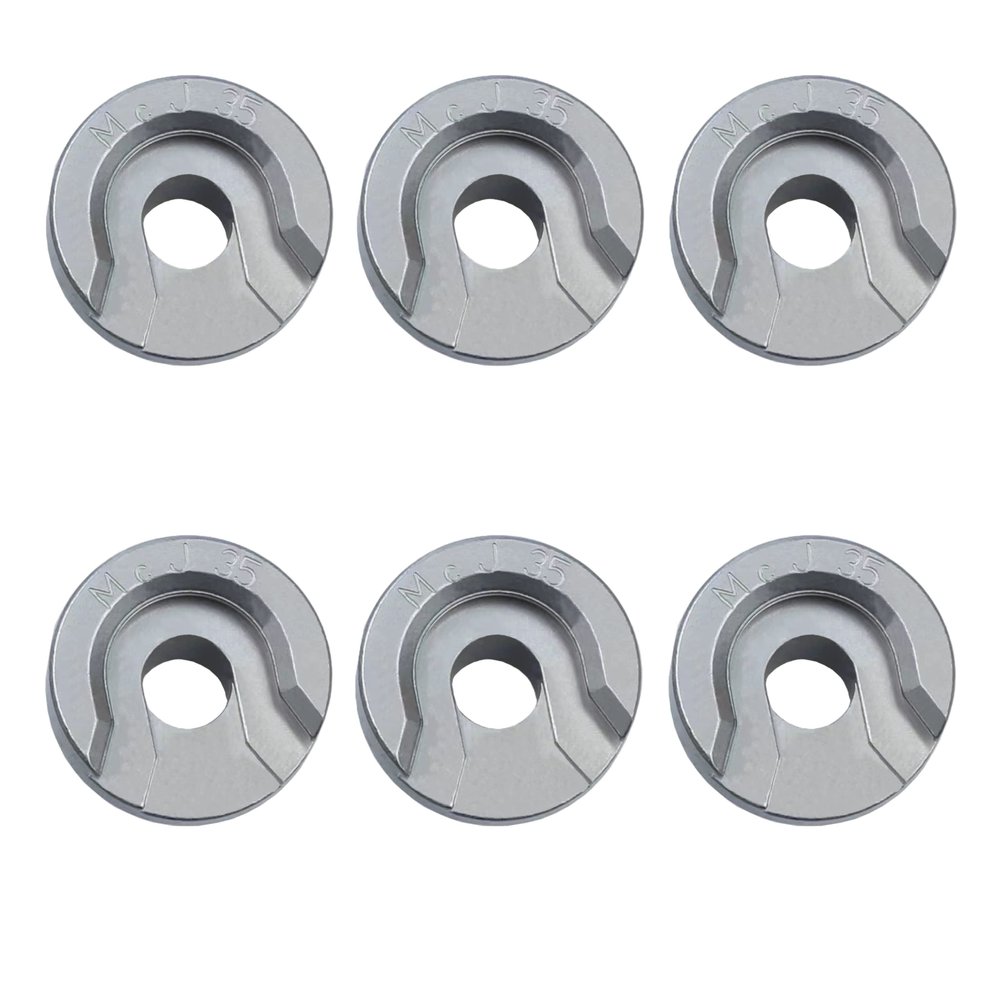 McJ Tools Reloading Cartridge Shell Holders #35 6pack
