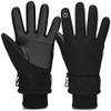 EXCEI Rechargeable -30 Winter Gloves Touchscreen Gloves Thermal Gloves Windproof Waterproof for Running Cycling Biking Driving (Size : Large) view 1