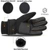EXCEI Rechargeable -30 Winter Gloves Touchscreen Gloves Thermal Gloves Windproof Waterproof for Running Cycling Biking Driving (Size : Large) view 2
