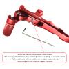xxiaojun Compound Bow Aid Trigger and 10 feet D Loop Rope4 Fingers AdjustableThumb Release Bow Aluminum Alloy Aidsfor Outdoor Hunting Adult Archery view 2
