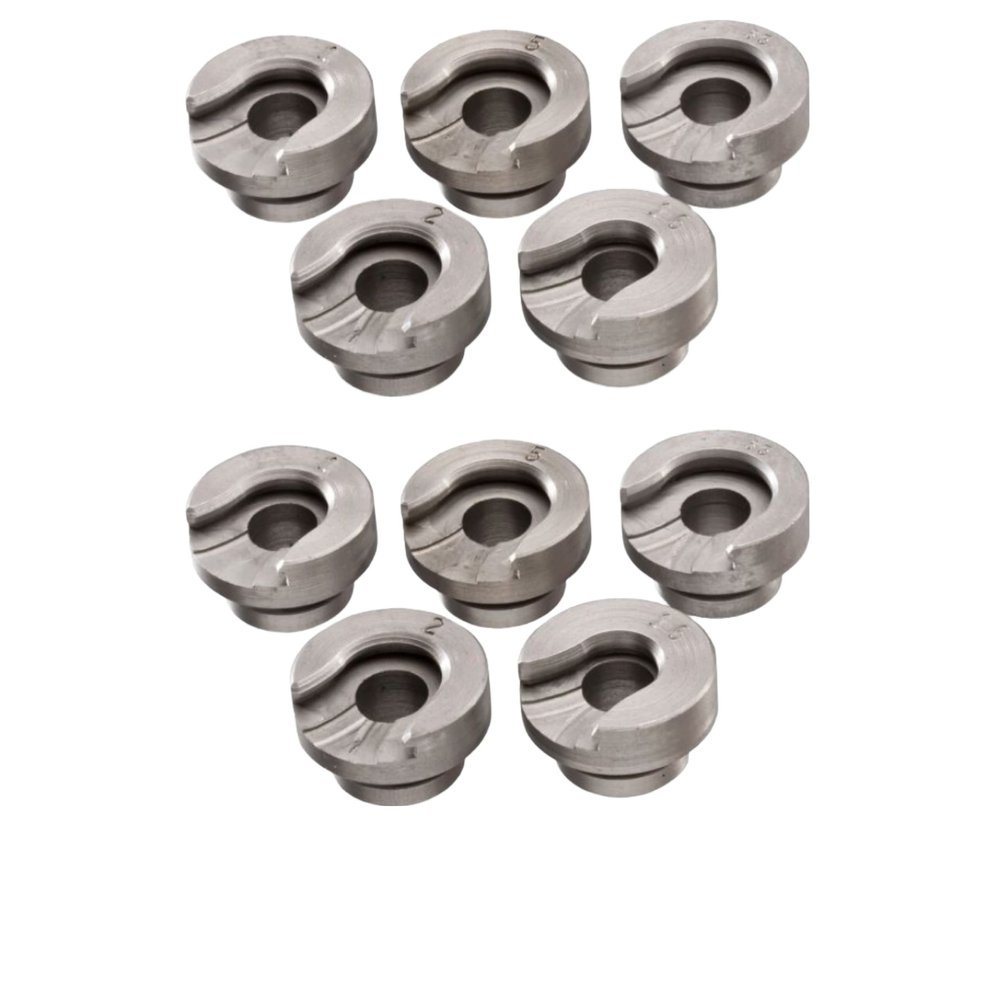 McJ Tools Reloading Cartridge Shell Holders Combo 10 Pack 5 Sizes