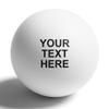 Uberpong Ping Pong Customizable Ball - Personalized White Table Tennis Balls for Creating Custom Text or Quotes (Pack of 10) view 1