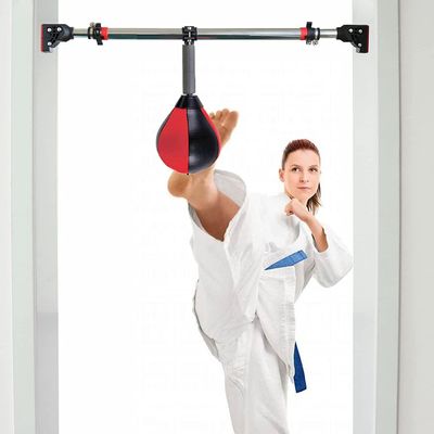 Punching Bag, Reflex Bag Boxing for adults kids, Boxing Punching Speed Ball, Non-Slip Horizontal Bar Design, Multiple Training Methods, Perfect For Reaction, Agility, Punching Speed, Fight Skill And H