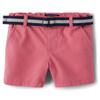 The Children's Place Baby Boys' and Toddler Twill Belted Chino Short, Astible, 9-12 Months view 1