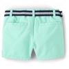 The Children's Place,and Toddler Boys Chino Shorts,Mellow Aqua,12-18 Months view 2