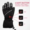 EXCEI Rechargeable Winter Warm Gloves with Heating Function Outdoor Riding Waterproof Motorcycle Gloves Rechargeable Heated Gloves view 2