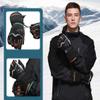 EXCEI Rechargeable Warm Gloves, high-Heat Double-Sided Gloves, Heated Touch Thermostat Gloves, Waterproof Five-Finger Hand Warm Gloves, Can be Used for Skiing/Outdoor Sports/war view 3