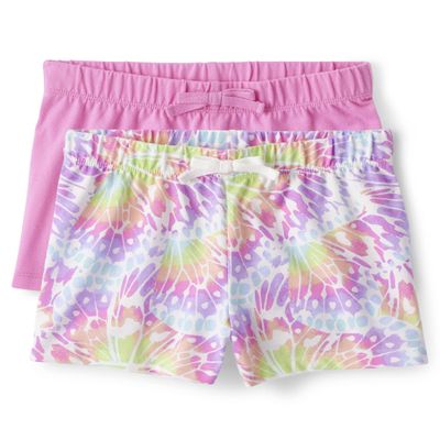 The Children's Place Girls Pull On Everyday Skorts 2 Pack, Beach Plum,XX-Large US