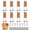 Highwild Adjustable Target Stand Base Paper Target Holder Versatile Shooting Base Set - 8 Pack view 1