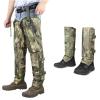 QOGIR Snake Gaiters Camo Long Fit and Short Fit: Snake Gear with Full Protection for Ankle to Lower and Thigh Legs from Snake Bites & Briar Thorns & Brush view 1