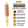 McJ Tools Pistol Bronze Bore Brush (20pack 40 Cal) view 2