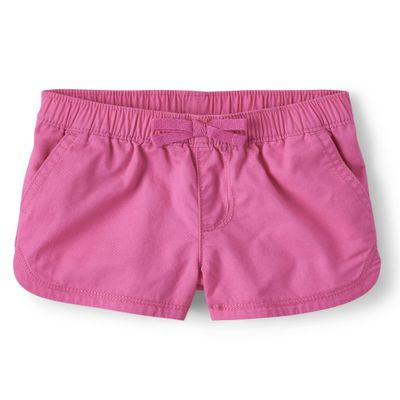 The Children's Place,And Toddler Girls Fashion Pull on Shorts,Baby-Girls,French Rose,18-24 Months
