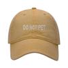 Baseball Cap Men Do Not Pet Embroidered Washed Cotton Dog Hat Baseball Caps (Khaki,7 5/8) view 1