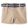 The Children's Place,and Toddler Boys Chino Shorts,Toast,18-24 Monts view 1