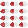 DILIBRA 24 Pcs Metallic Cheerleading Pom Poms, Cheerleaders Cheer Pom Poms with Baton Handle, Cheering Squad Hand Flower for Adults Kids Team Spirit Sports Game Dancing Party view 1