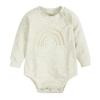 Baby Boy Outfit Newborn Infant Boys Girls Long Sleeve Romper Tops Bodysuit for Babys 0-24 Months (White, 9-12 Months) view 1